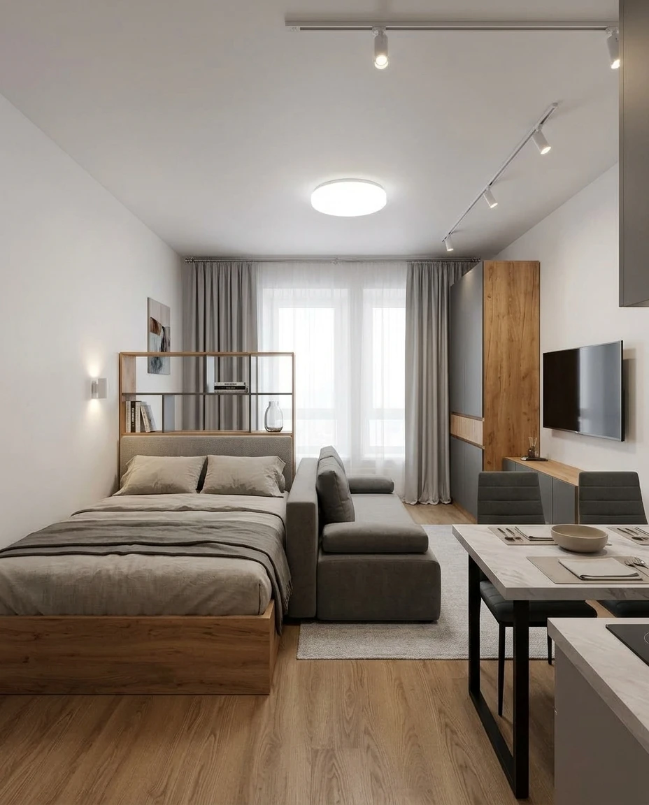 Дизайн гостиной в стиле Минимализм — фото интерьера от нейросети RoomGPT