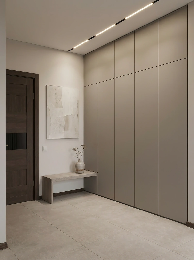 Дизайн интерьера в стиле Минимализм — Гостиная от нейросети RoomGPT