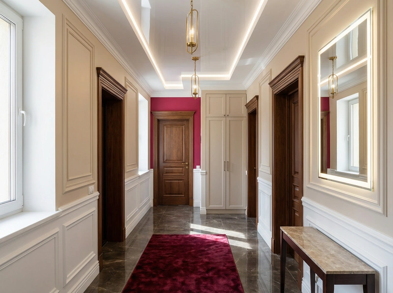 Дизайн интерьера в стиле Классика — Прихожая от нейросети RoomGPT