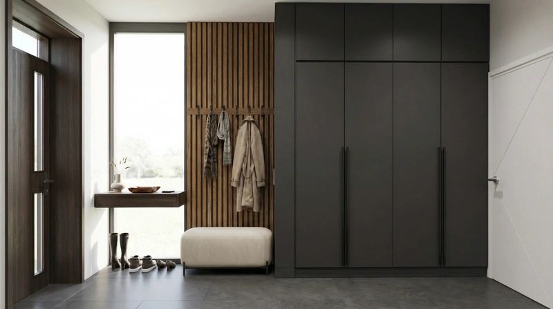 Дизайн интерьера в стиле Контемпорари — Гостиная от нейросети RoomGPT