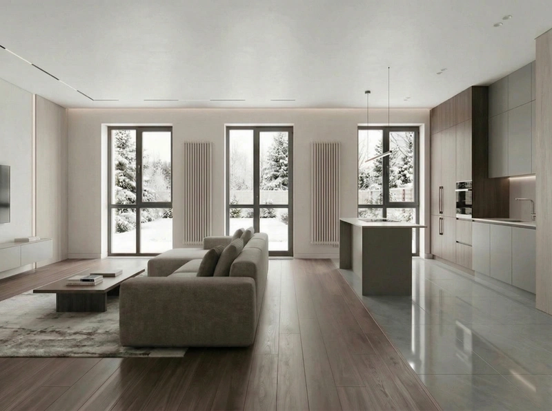 Дизайн гостиной в стиле Без стиля — фото интерьера от нейросети RoomGPT