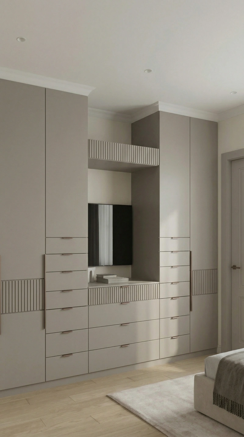 Дизайн спальни в стиле Без стиля — фото интерьера от нейросети RoomGPT