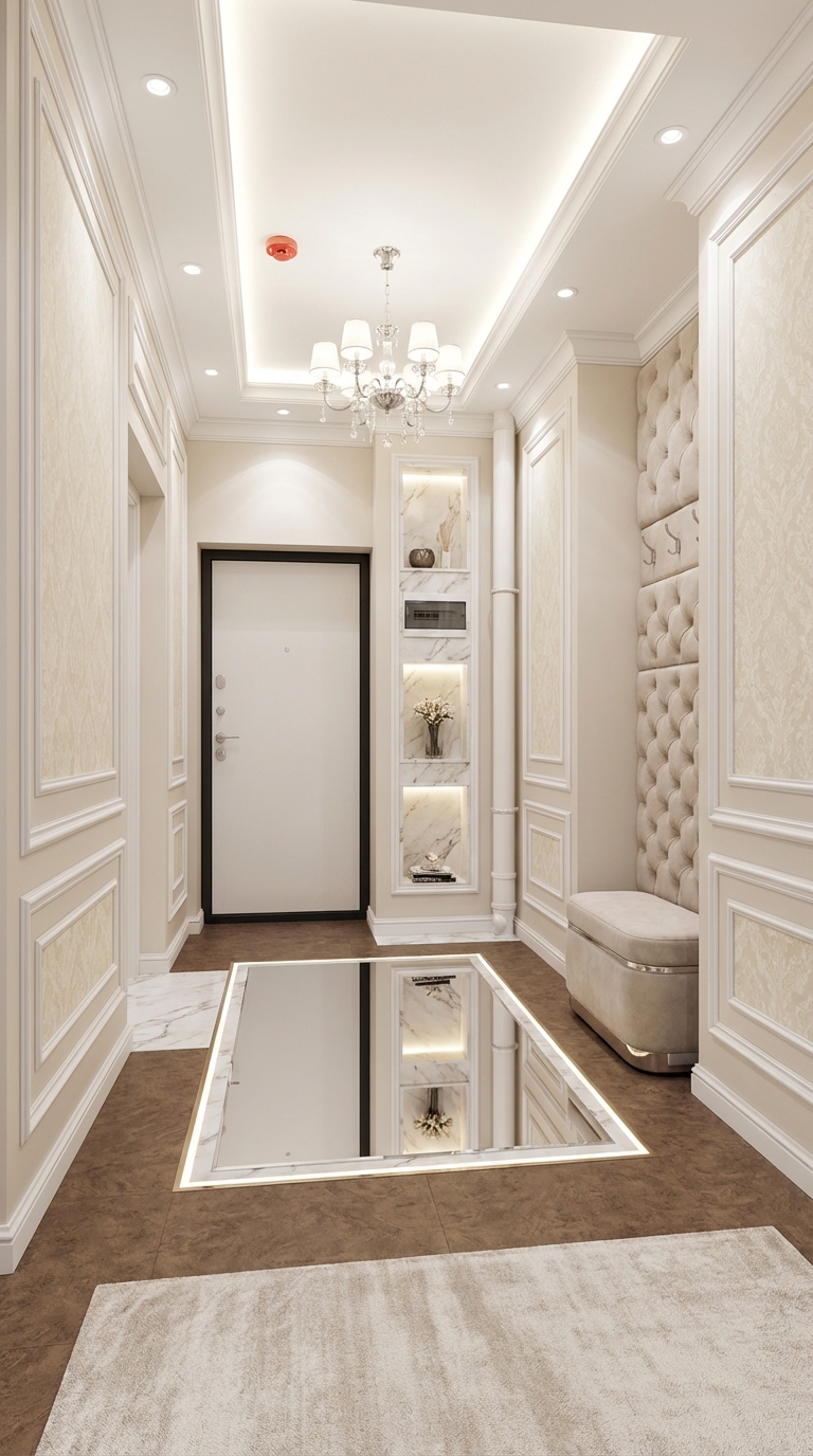 Дизайн гостиной в стиле Классика — фото интерьера от нейросети RoomGPT