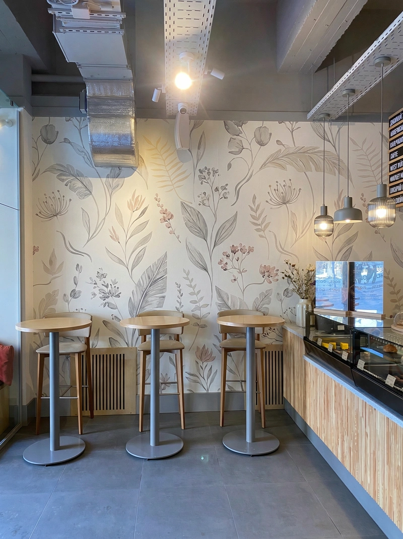 Дизайн интерьера в стиле Контемпорари — Гостиная от нейросети RoomGPT