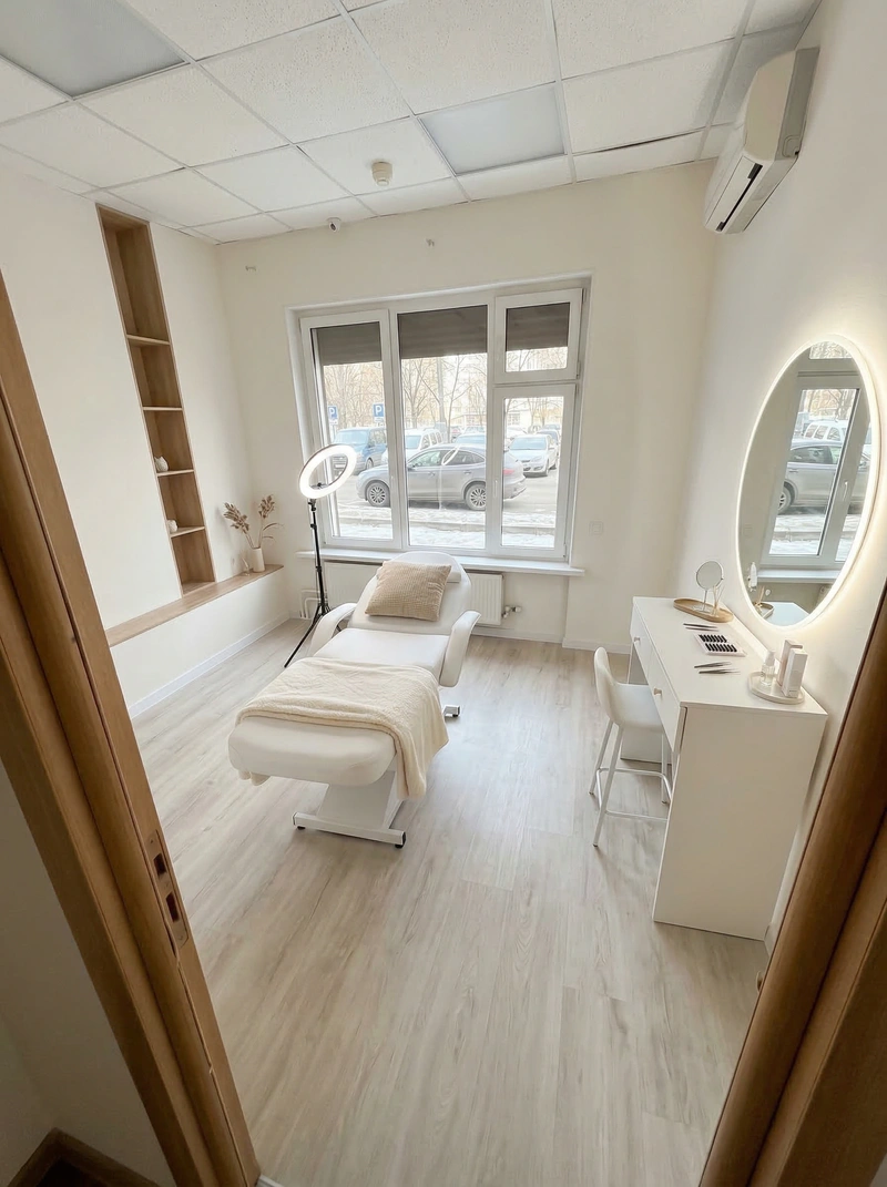 Дизайн интерьера в стиле Минимализм — Гостиная от нейросети RoomGPT