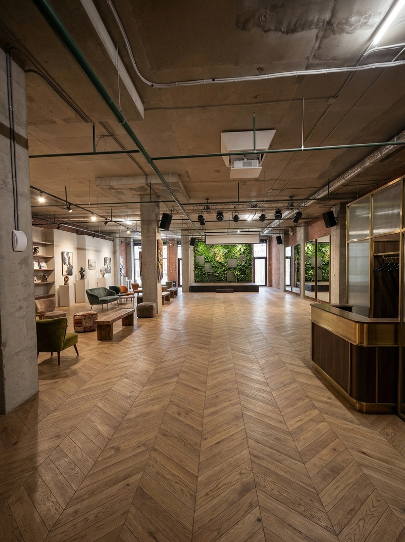 Дизайн интерьера в стиле Эклектика — Гостиная от нейросети RoomGPT