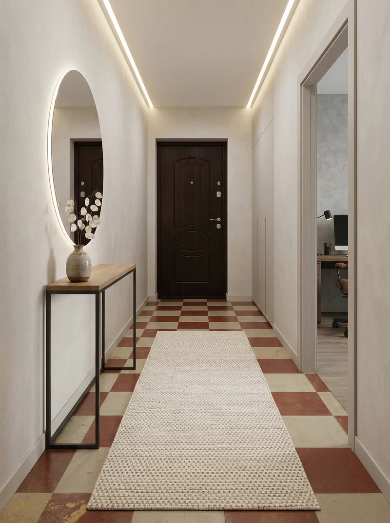 Дизайн интерьера в стиле Минимализм — Прихожая от нейросети RoomGPT