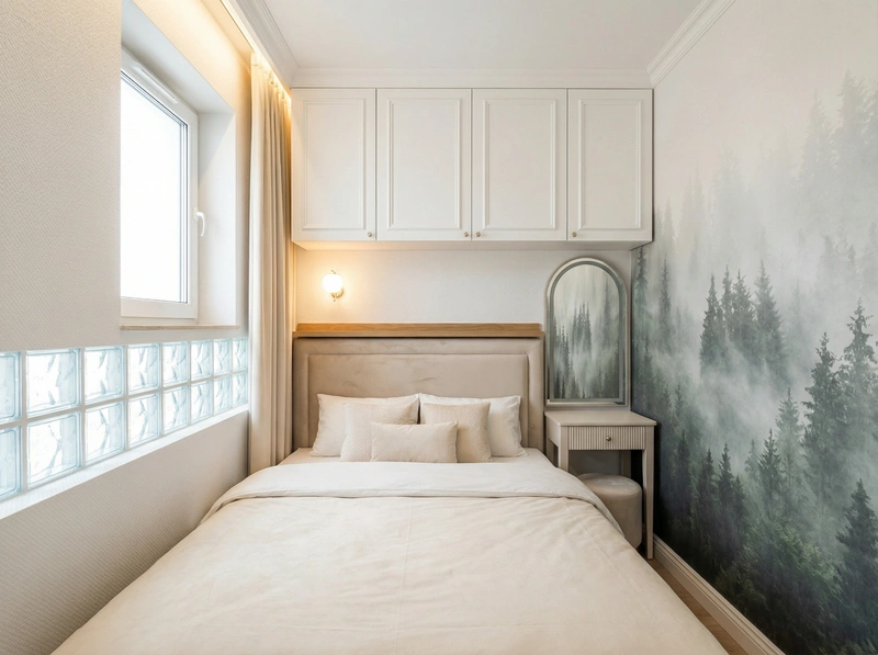 Дизайн интерьера в стиле Классика — Спальня от нейросети RoomGPT