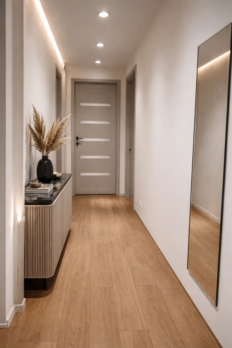 Дизайн гостиной в стиле Контемпорари — фото интерьера от нейросети RoomGPT