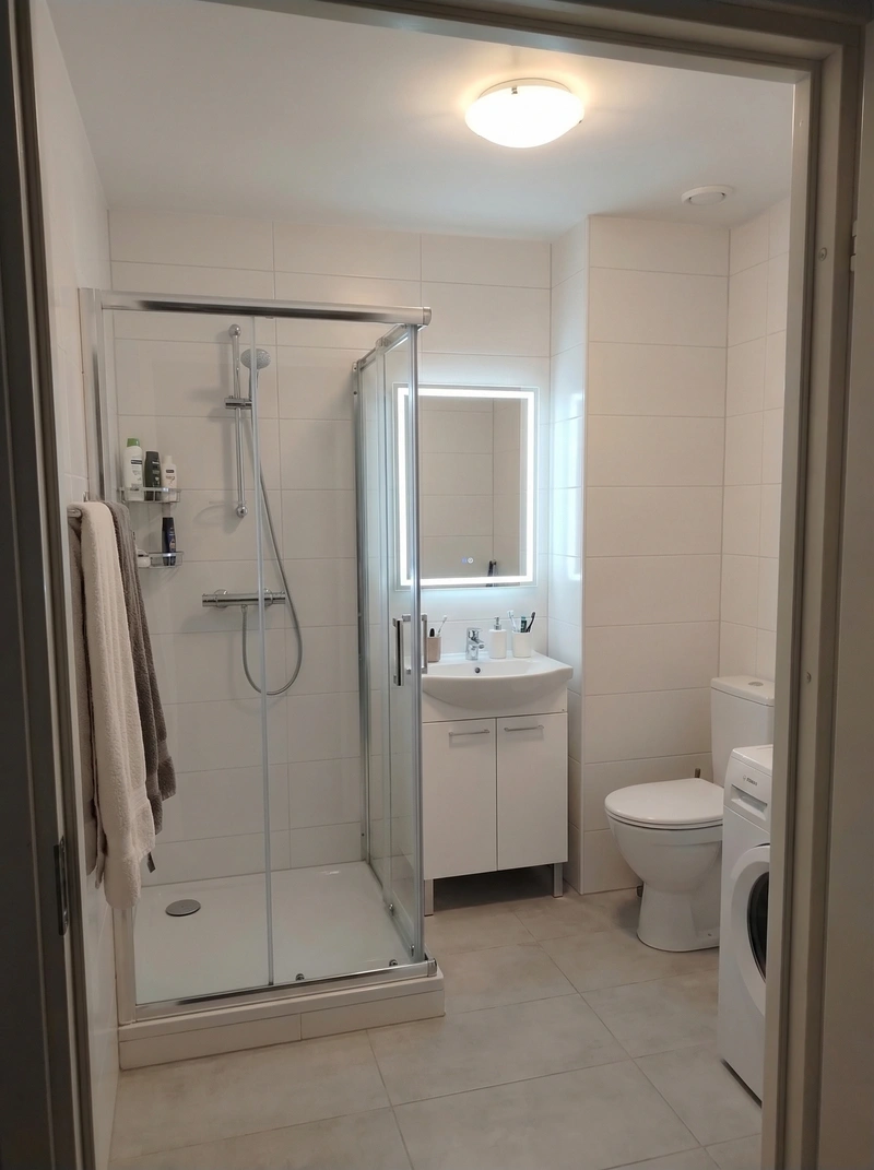 Дизайн ванной в стиле Без стиля — фото интерьера от нейросети RoomGPT