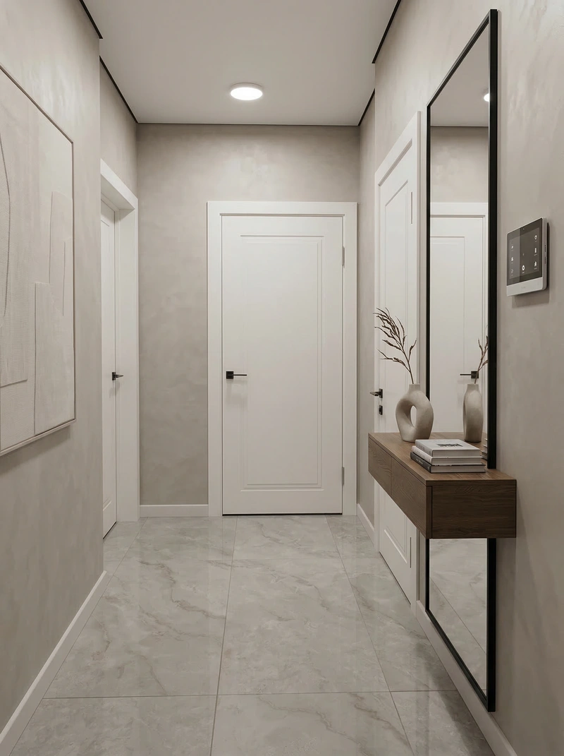 Дизайн интерьера в стиле Минимализм — Прихожая от нейросети RoomGPT