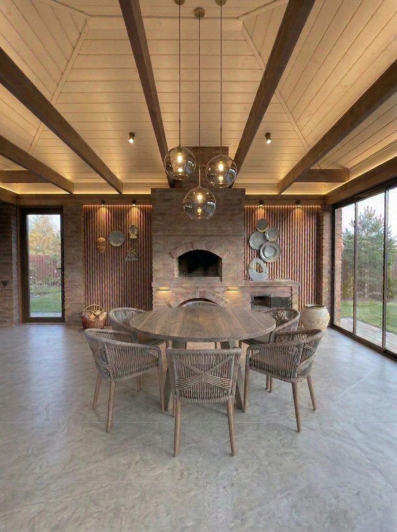 Дизайн гостиной в стиле Без стиля — фото интерьера от нейросети RoomGPT