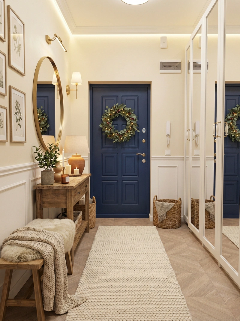 Дизайн интерьера в стиле Хюгге — Прихожая от нейросети RoomGPT