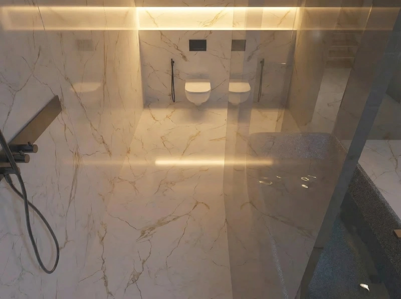 Дизайн ванной в стиле Без стиля — фото интерьера от нейросети RoomGPT