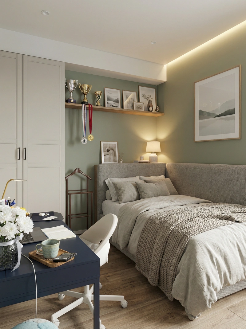 Дизайн интерьера в стиле Хюгге — Гостиная от нейросети RoomGPT