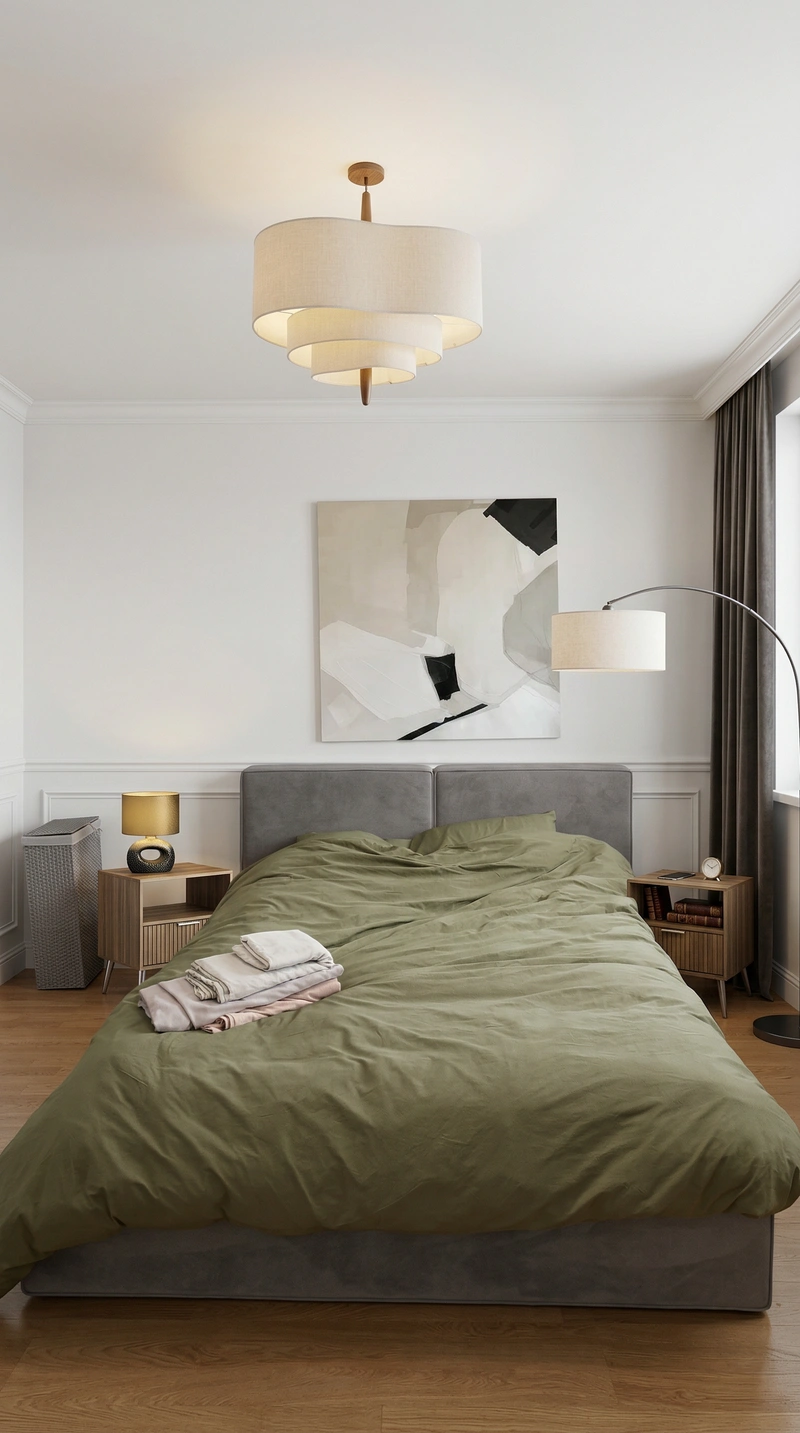 Дизайн интерьера в стиле Классика — Спальня от нейросети RoomGPT