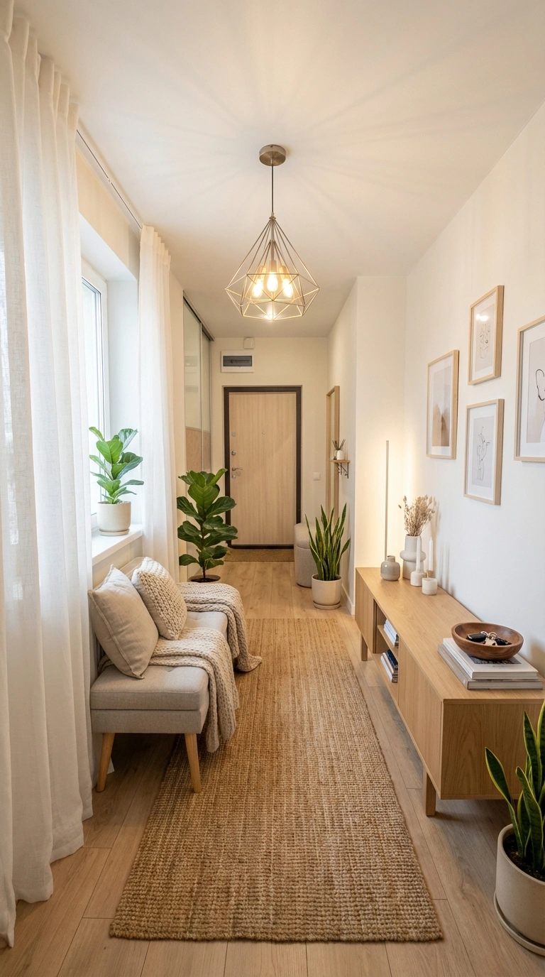 Дизайн интерьера в стиле Хюгге — Гостиная от нейросети RoomGPT