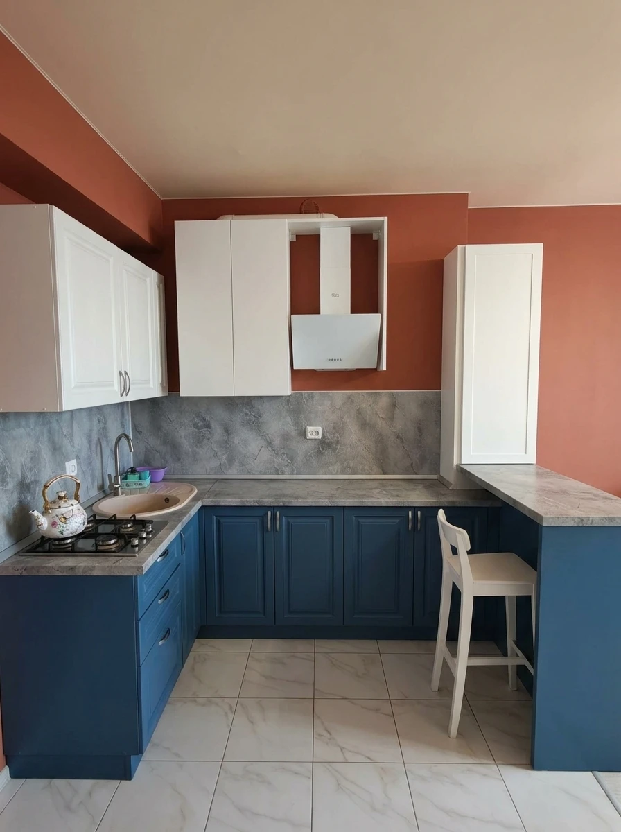 Дизайн кухни в стиле Минимализм — фото интерьера от нейросети RoomGPT