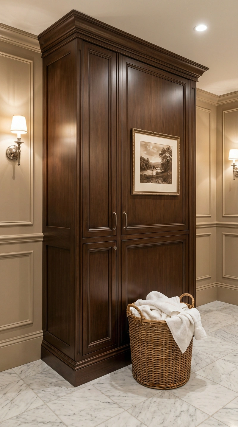 Дизайн интерьера в стиле Классика — Ванная от нейросети RoomGPT