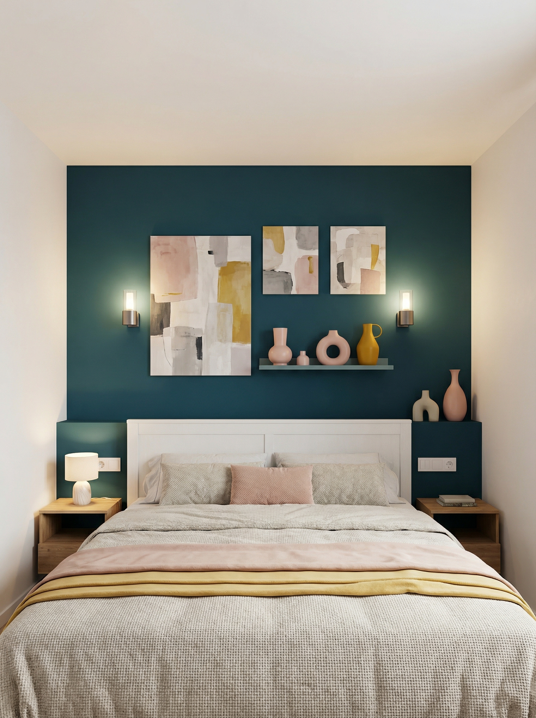 Дизайн спальни в стиле Минимализм — фото интерьера от нейросети RoomGPT