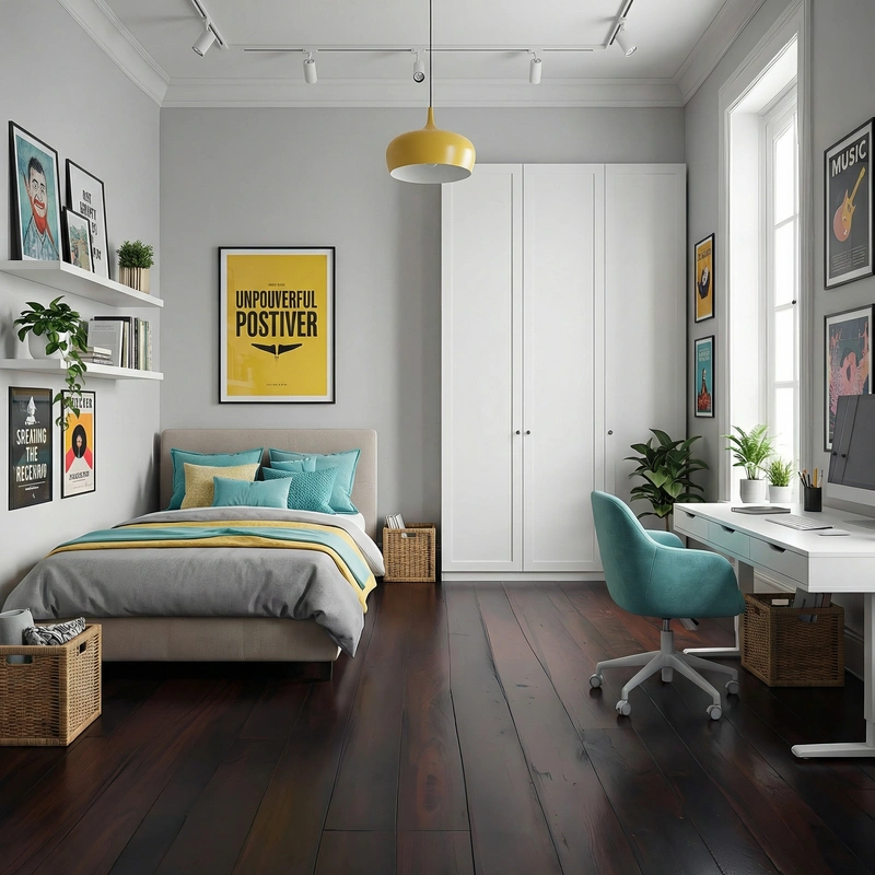 Дизайн интерьера в стиле Классика — Спальня от нейросети RoomGPT