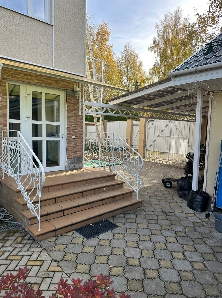 Дизайн участка в стиле Без стиля — фото от нейросети RoomGPT