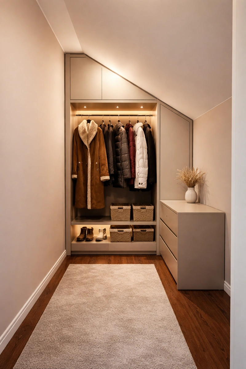 Дизайн спальни в стиле Контемпорари — фото интерьера от нейросети RoomGPT