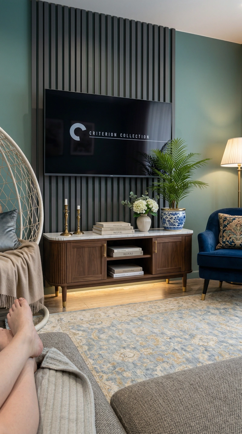 Дизайн интерьера в стиле Классика — Гостиная от нейросети RoomGPT