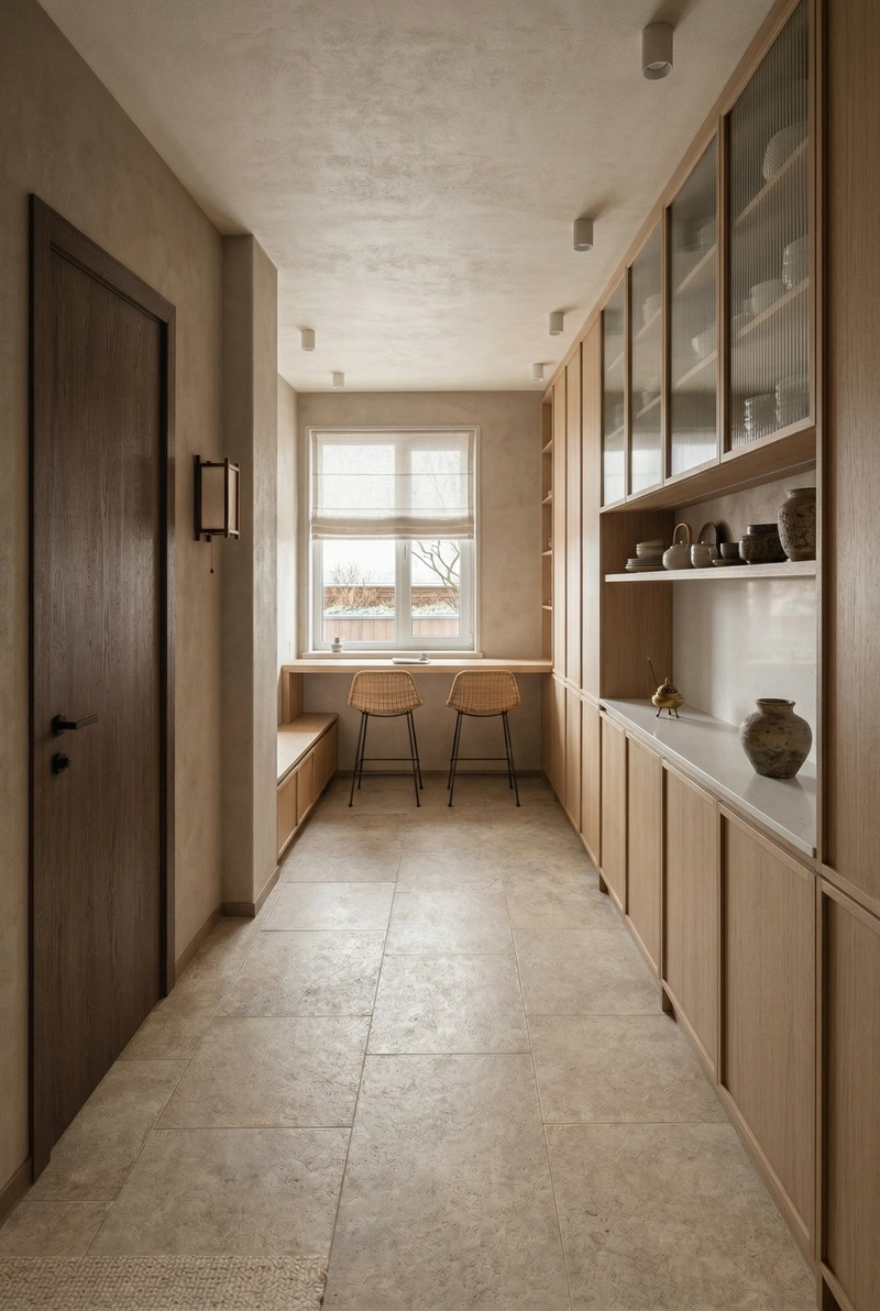 Дизайн спальни в стиле Japandi — фото интерьера от нейросети RoomGPT