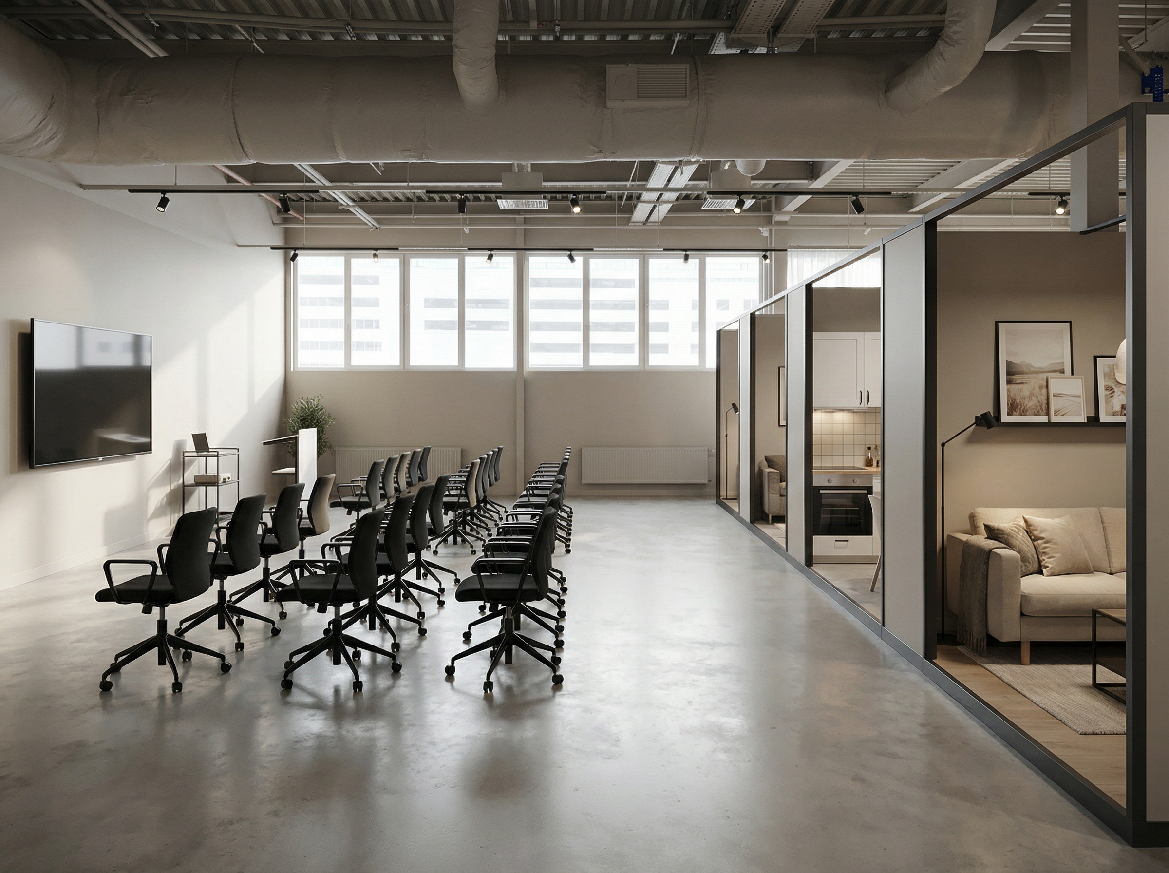 Дизайн гостиной в стиле Минимализм — фото интерьера от нейросети RoomGPT