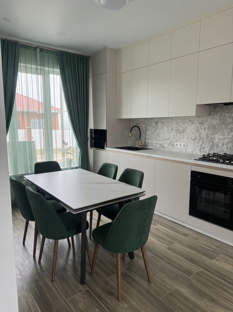 Дизайн кухни в стиле Без стиля — фото интерьера от нейросети RoomGPT