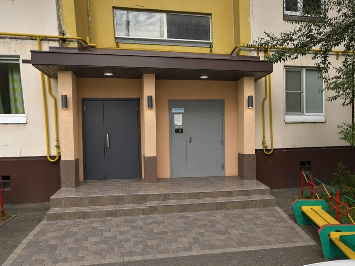 Дизайн фасада в стиле Классика — Фасад от нейросети RoomGPT