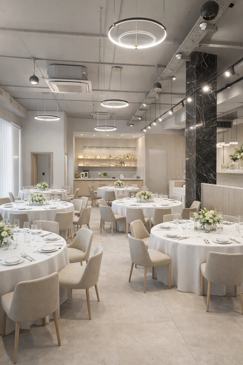 Дизайн интерьера в стиле Минимализм — Гостиная от нейросети RoomGPT