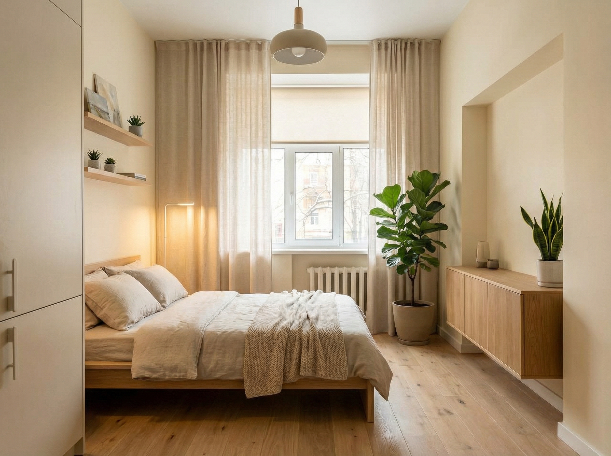 Дизайн гостиной в стиле Минимализм — фото интерьера от нейросети RoomGPT