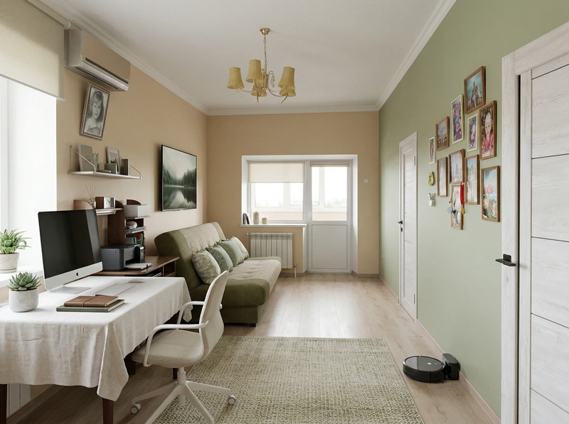 Дизайн гостиной в стиле Без стиля — фото интерьера от нейросети RoomGPT