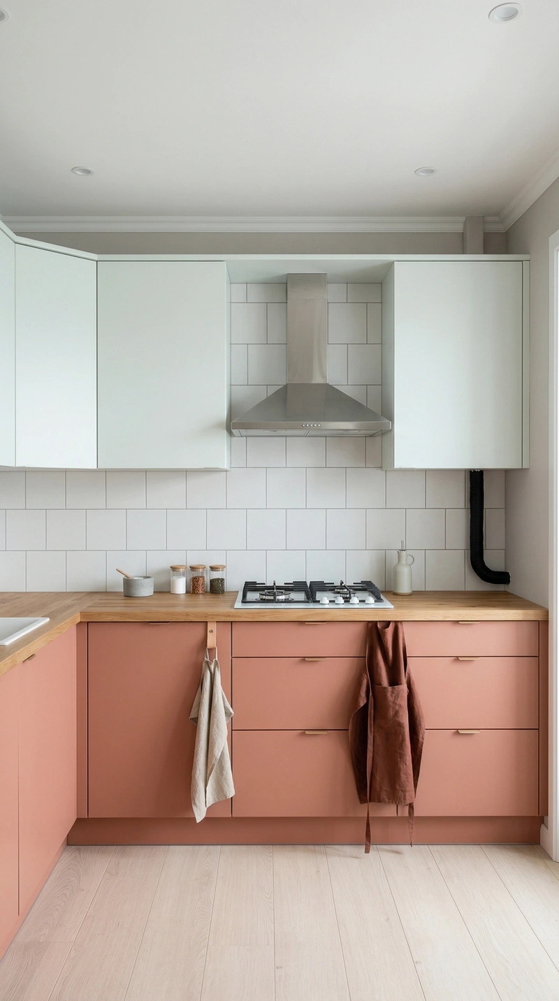 Дизайн кухни в стиле Сканди — фото интерьера от нейросети RoomGPT