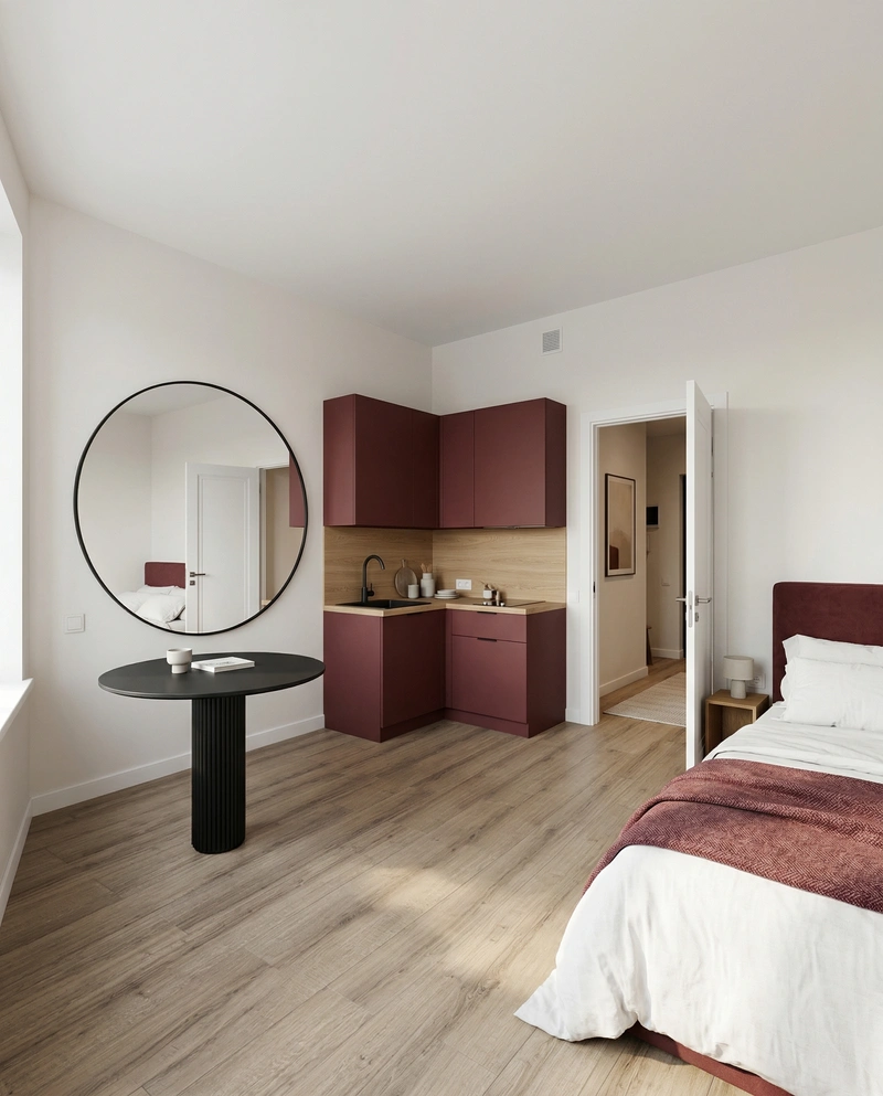 Дизайн гостиной в стиле Сканди — фото интерьера от нейросети RoomGPT