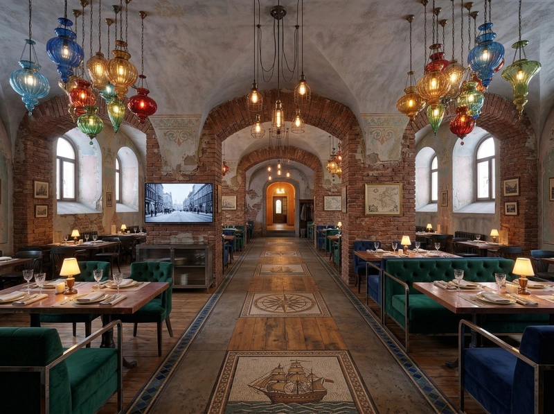 Дизайн гостиной в стиле Лофт — фото интерьера от нейросети RoomGPT