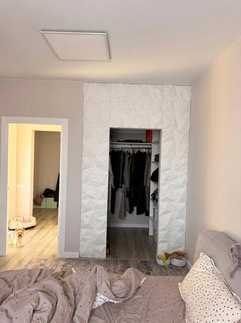 Дизайн спальни в стиле Без стиля — фото интерьера от нейросети RoomGPT