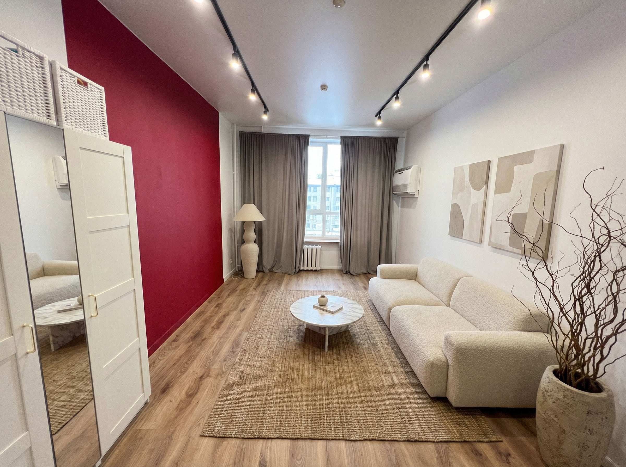 Дизайн гостиной в стиле Минимализм — фото интерьера от нейросети RoomGPT