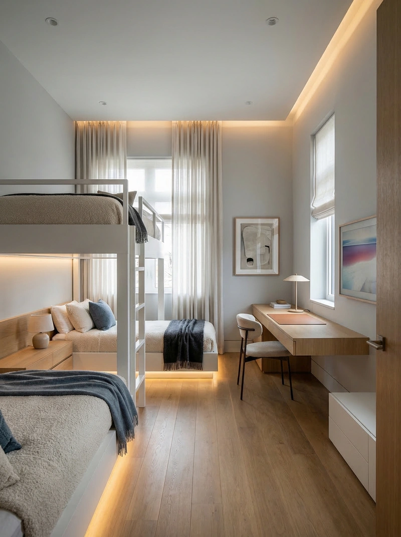 Дизайн интерьера в стиле Минимализм — Детская от нейросети RoomGPT