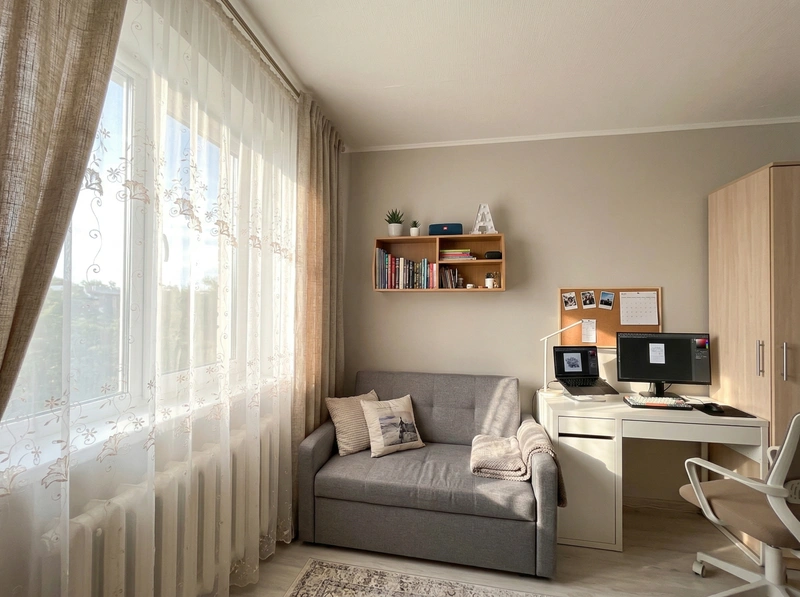 Дизайн детской в стиле Без стиля — фото интерьера от нейросети RoomGPT