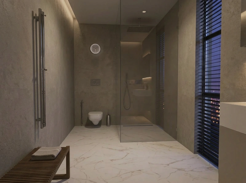 Дизайн ванной в стиле Без стиля — фото интерьера от нейросети RoomGPT