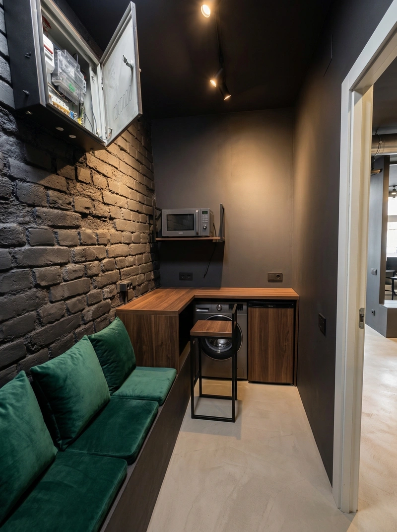 Дизайн гостиной в стиле Контемпорари — фото интерьера от нейросети RoomGPT