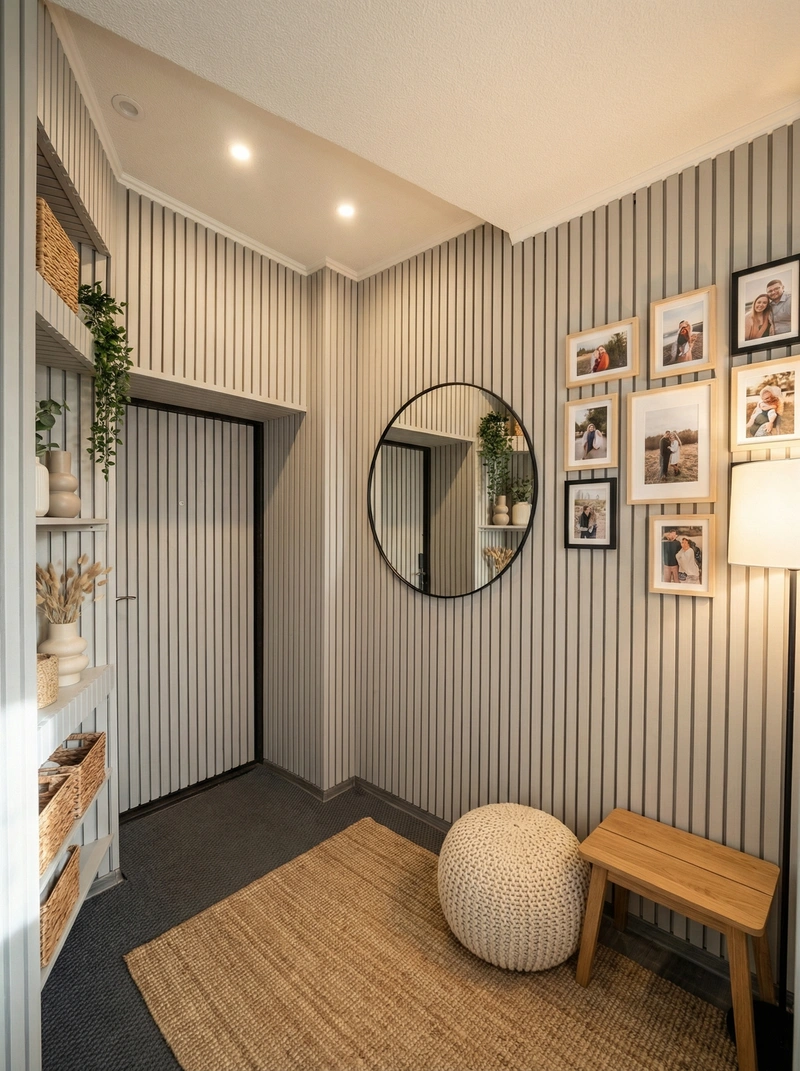 Дизайн интерьера в стиле Хюгге — Прихожая от нейросети RoomGPT