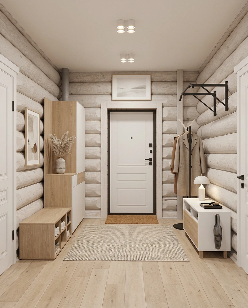 Дизайн интерьера в стиле Сканди — Гостиная от нейросети RoomGPT