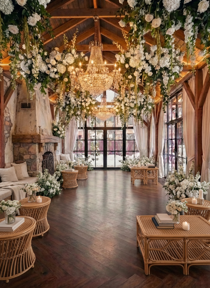 Дизайн гостиной в стиле Блэктэк — фото интерьера от нейросети RoomGPT