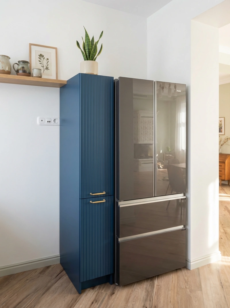 Дизайн интерьера в стиле Сканди — Кухня от нейросети RoomGPT