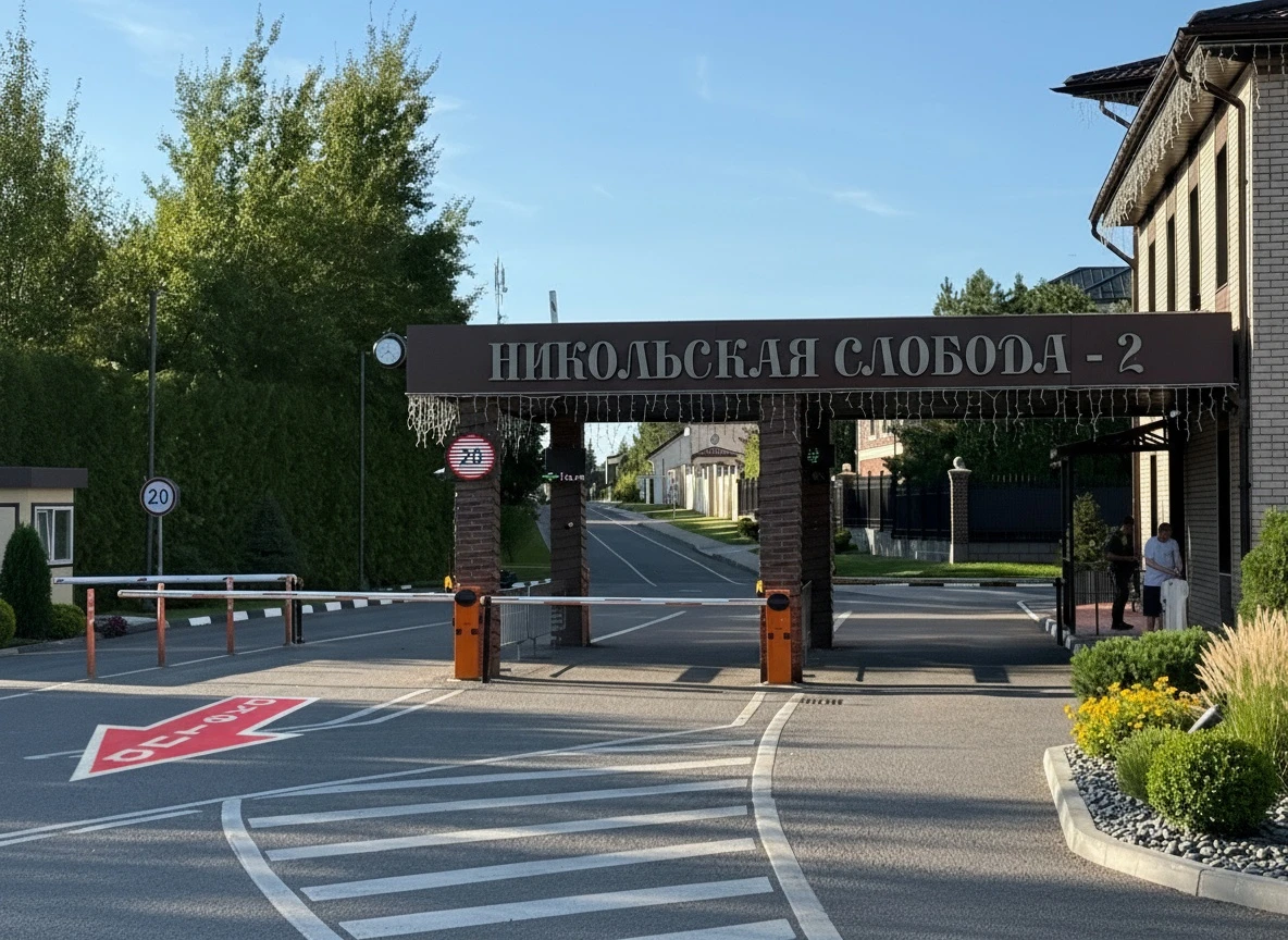 Ландшафтный дизайн в стиле Контемпорари — Участок от нейросети RoomGPT