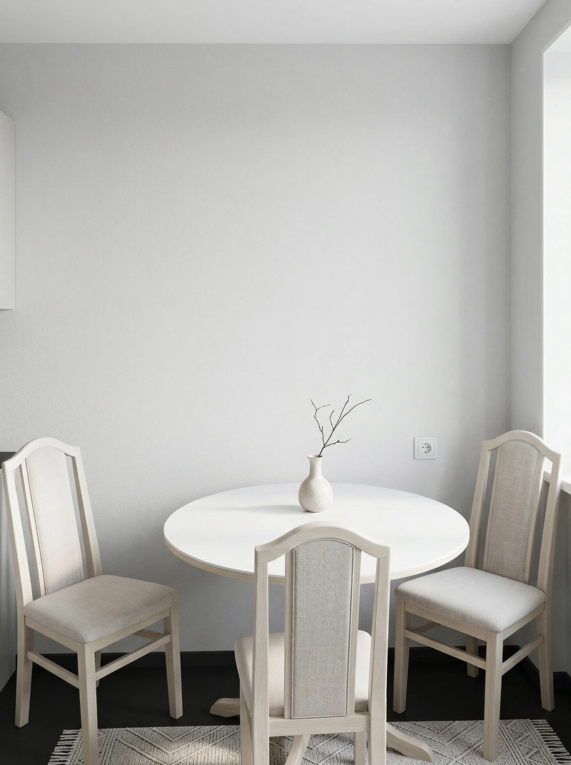 Дизайн кухни в стиле Сканди — фото интерьера от нейросети RoomGPT